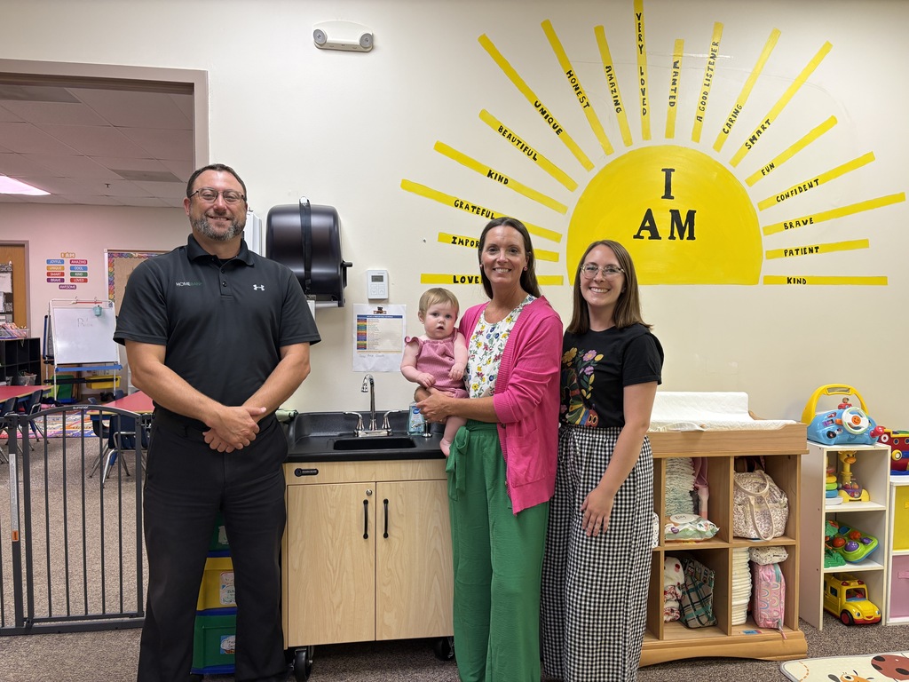 Panther Cub Childcare receives donation from HOMEBANK for sink purchase