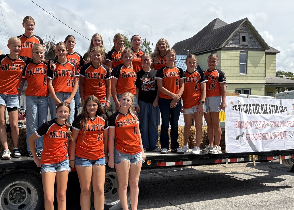 Middle school softball team