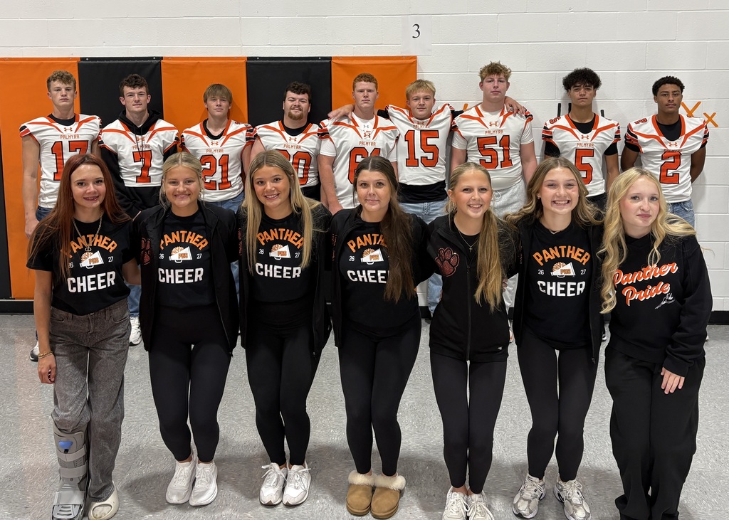 Football and cheer at morning assembly at PES