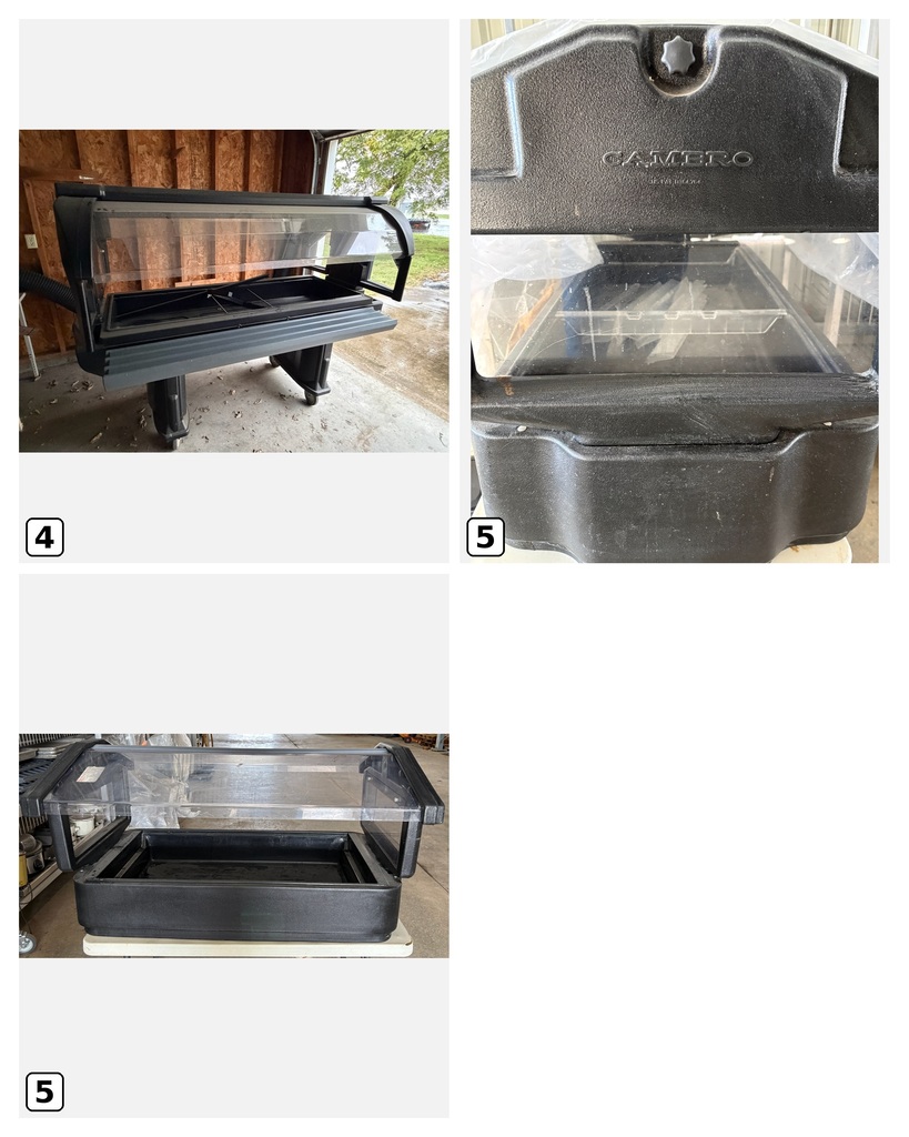4 and 5 cambro salad bars