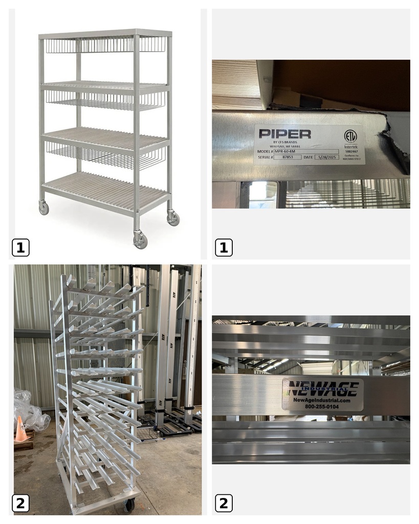 1 and 2 racks