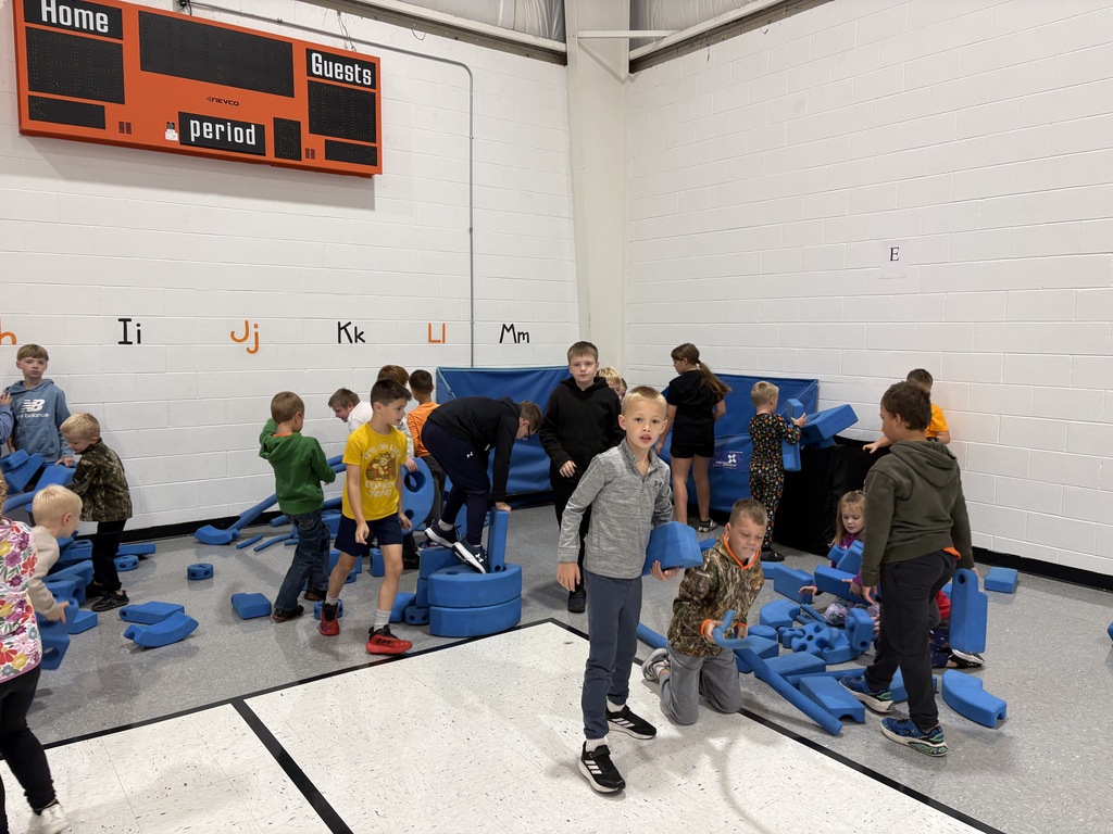 young Panthers at morning assembly