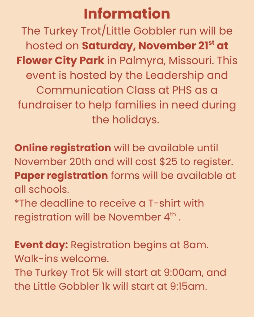 Turkey Trot 5K race details