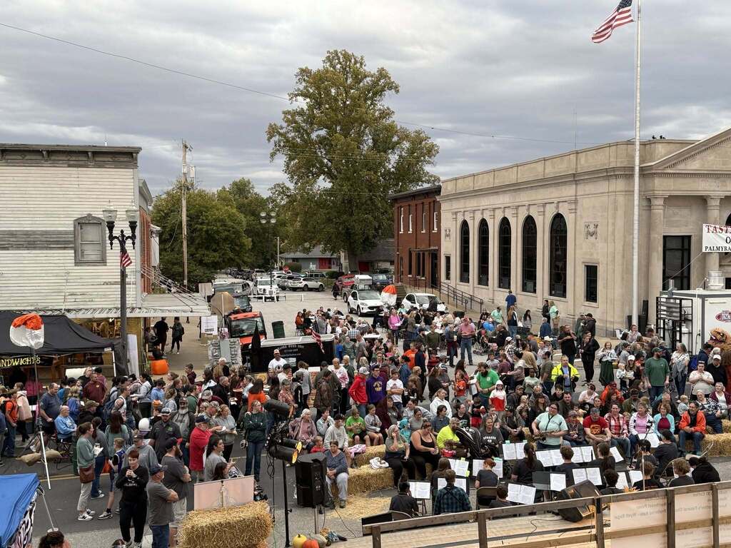 Band performing at TAste of Palmyra stage