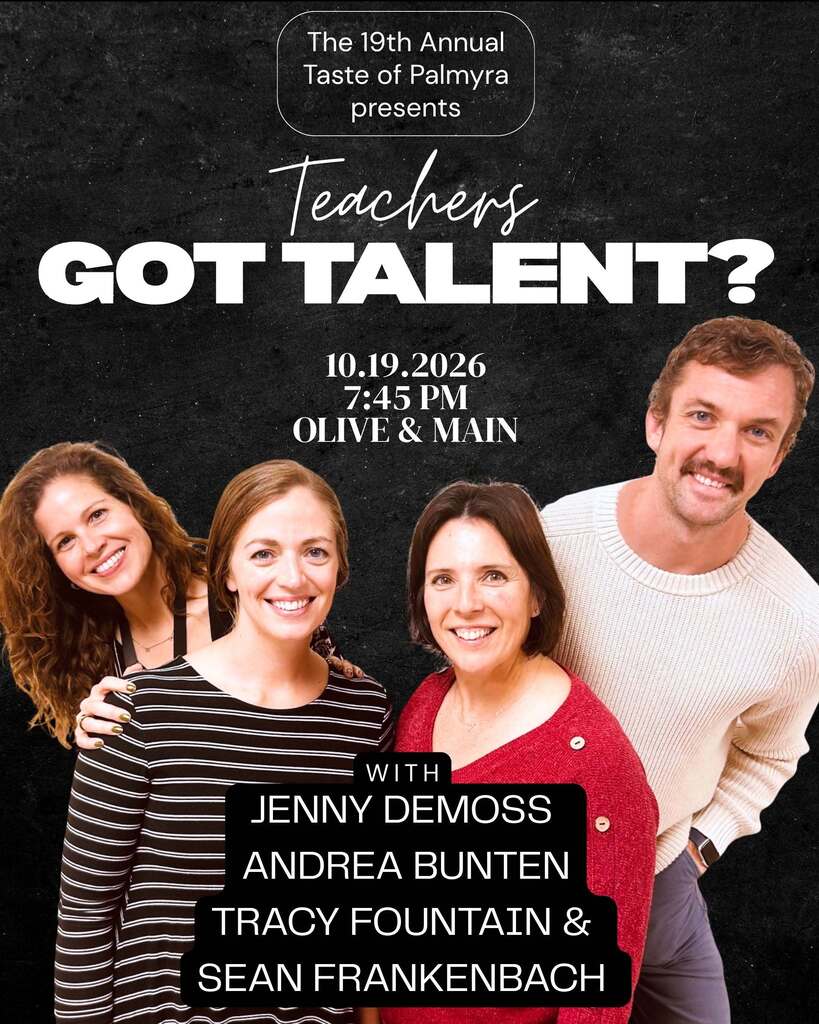 teachers who will be singing on stage at Taste of Palmyra
