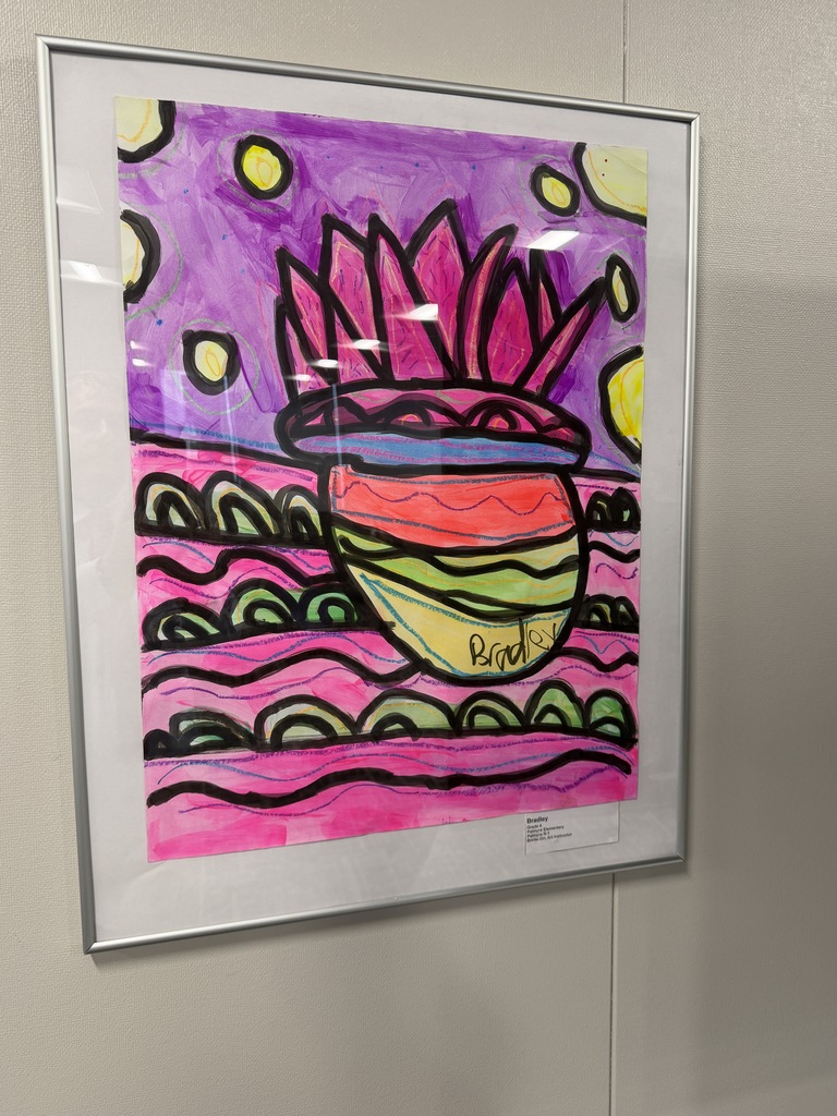 PES artwork on display at State Capitol