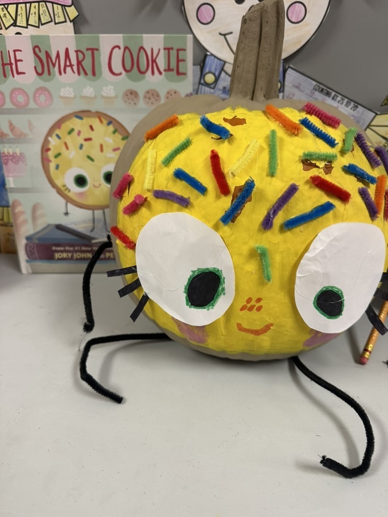 The Smart Cookie book with pumpkin