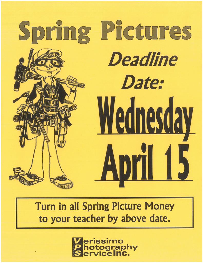 Spring Pictures- Due 