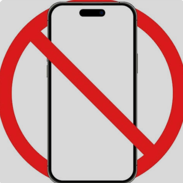 no phones 