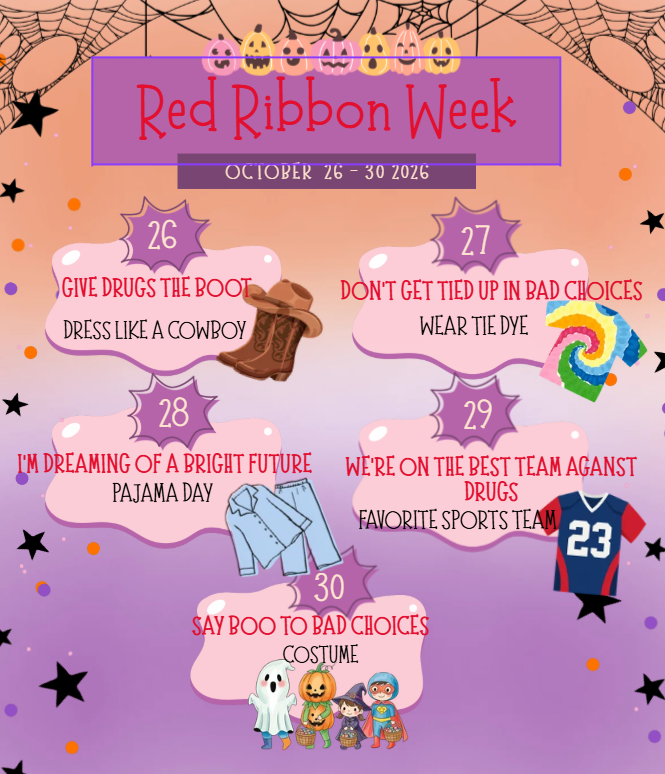 Red Ribbon Week Oct. 26-30
