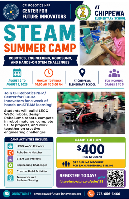STEAM Summer Camp Coming to Chippewa