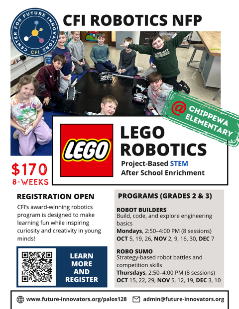 Chippewa: CFI Robotics is back at Palos 128!