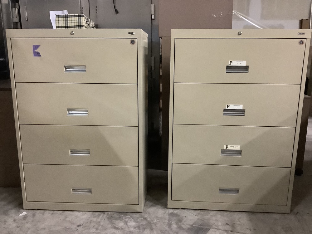 File cabinets
