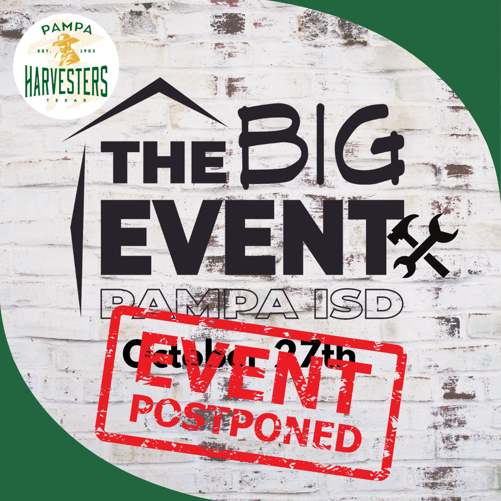 The Big Event Postponed
