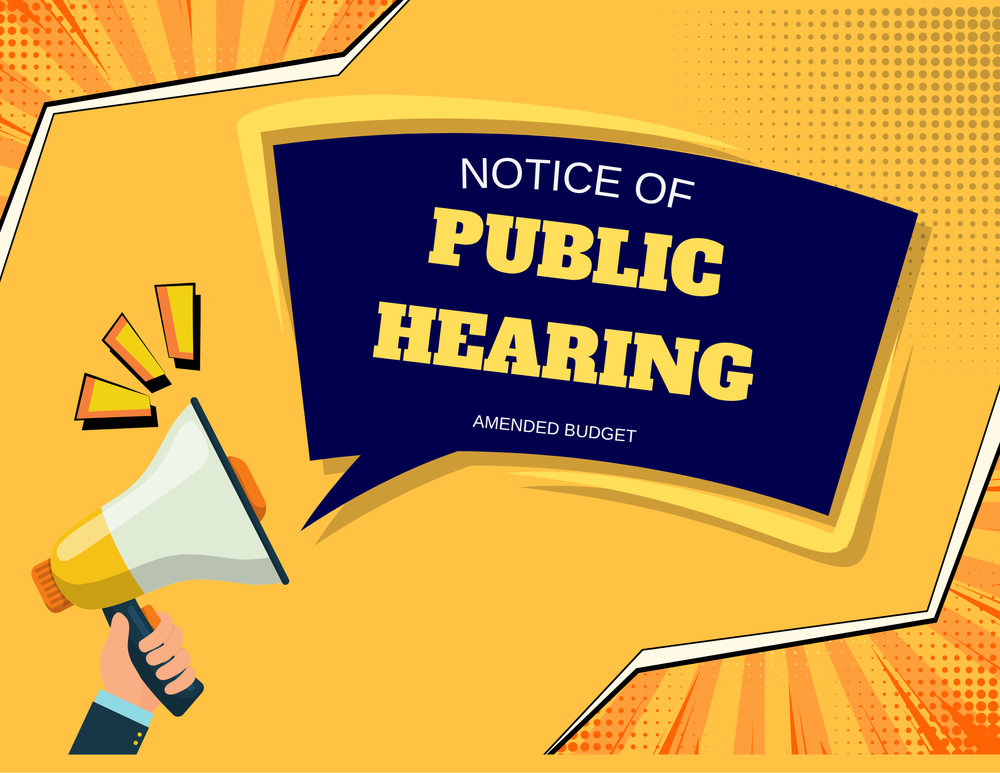 Notice of Public Hearing
