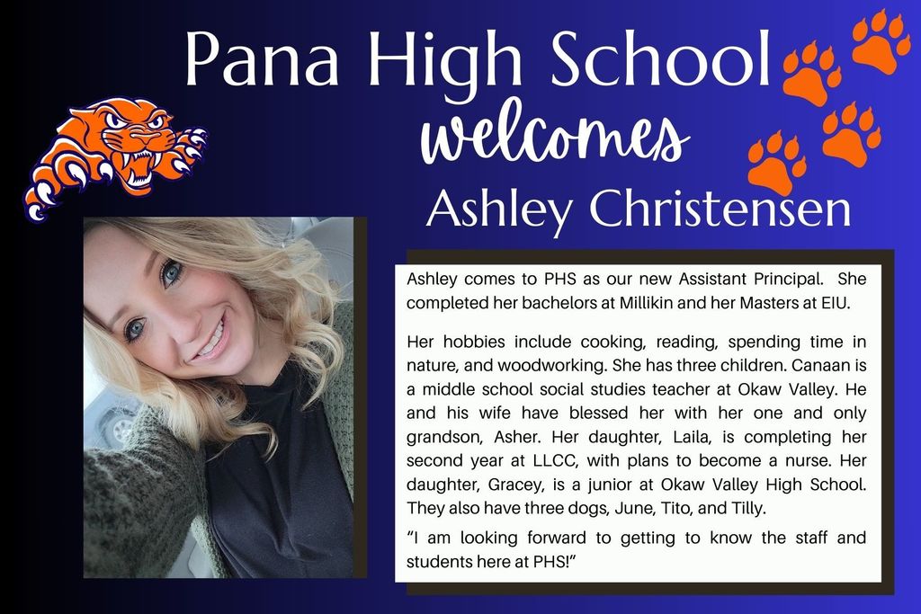 Ashley Christensen New High School Assistant Principal