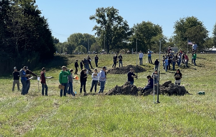 2 soil pits 