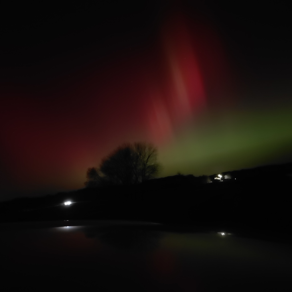 Northern Lights in Shelbyville, IL