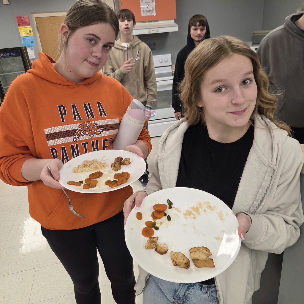 Students creating culinary magic!