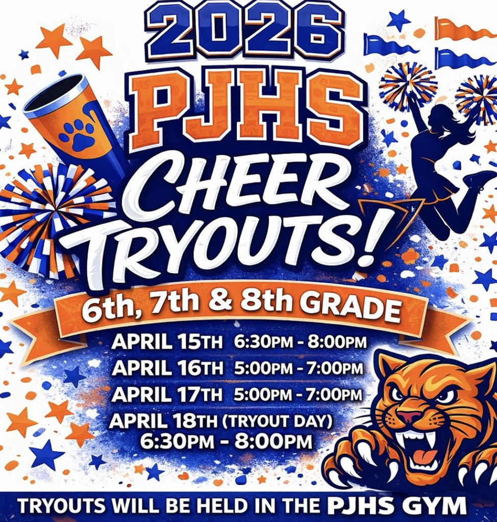 Junior High Cheer Tryouts 2026
