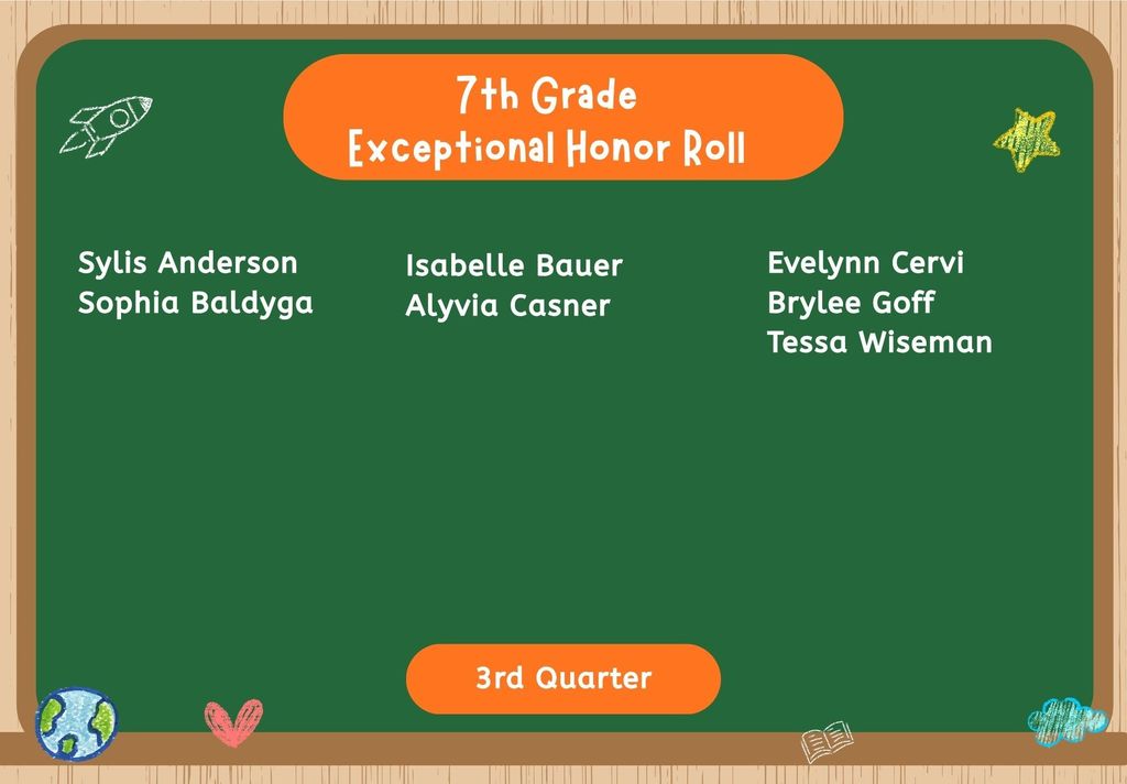 7th - Exceptional Honor