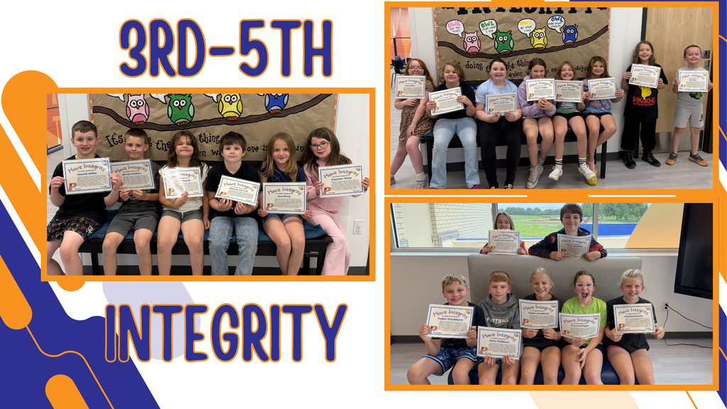 3rd-5th - Integrity
