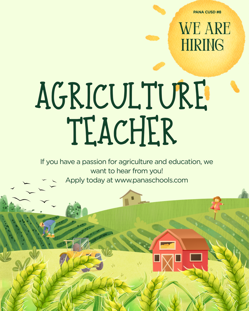 Hiring Ag Teacher