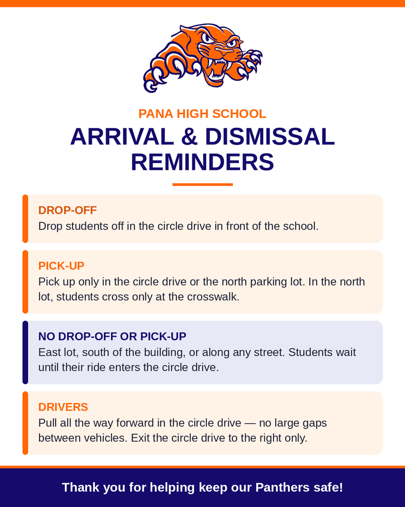 Arrival and dismissal reminders