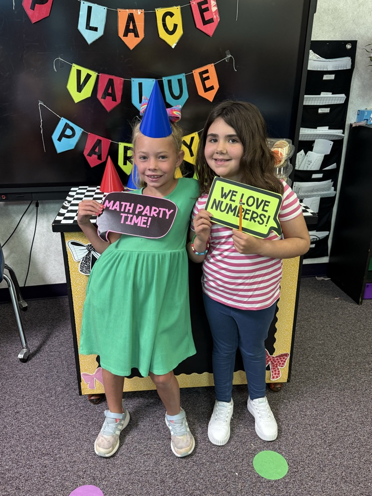 3rd grade math Place Value Party