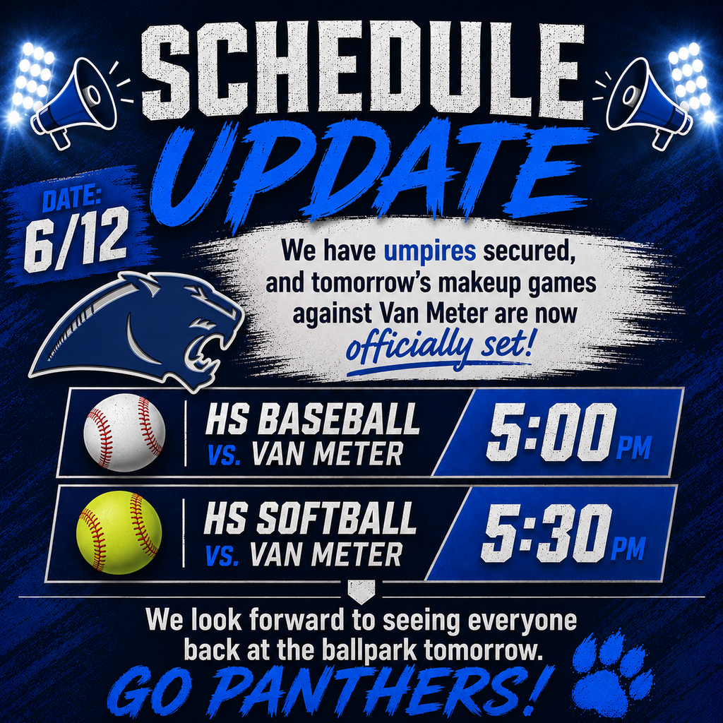 Games officially rescheduled
