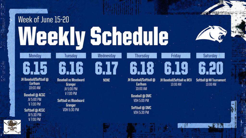Weekly Schedule