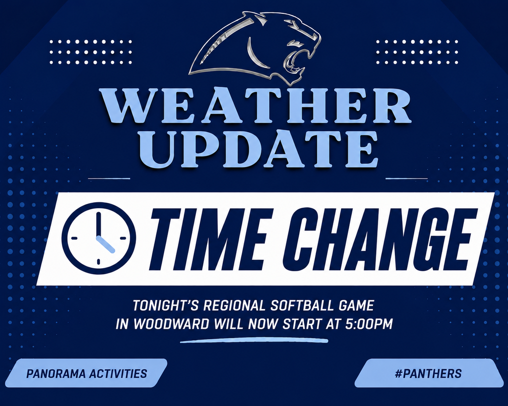 2A Region 1 Softball now starting at 5:00pm.