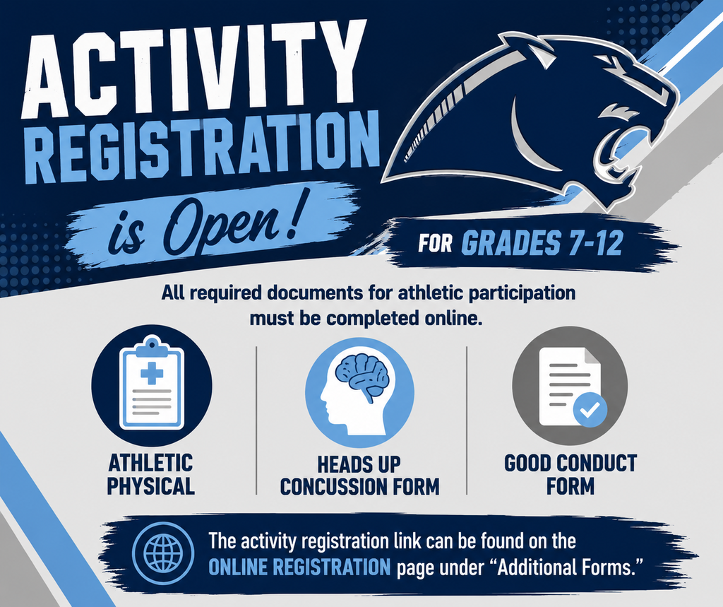 Activity Registration is ONLINE
