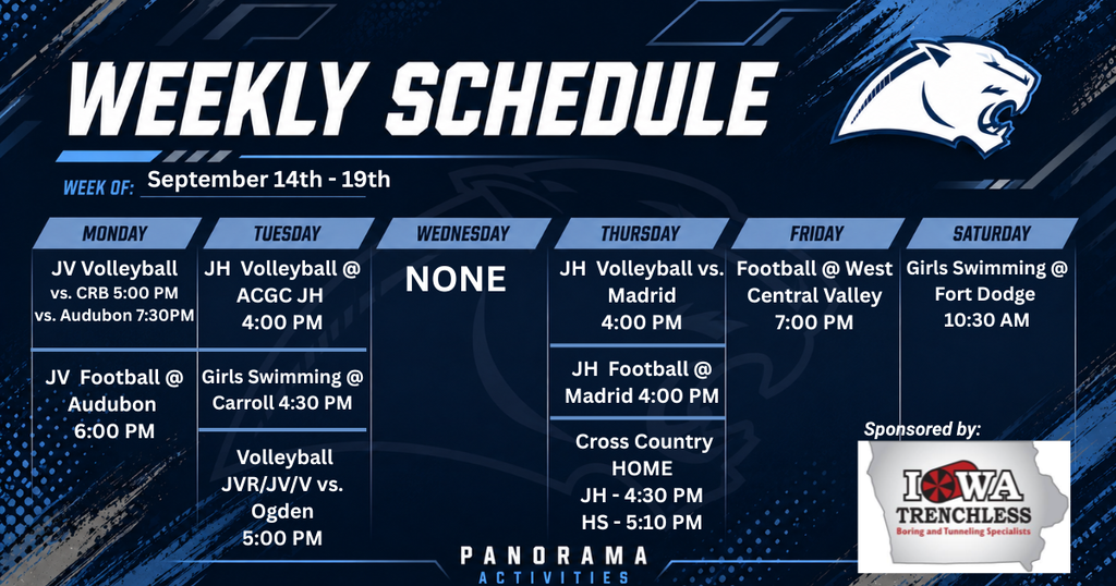 activities 9/14-9/19