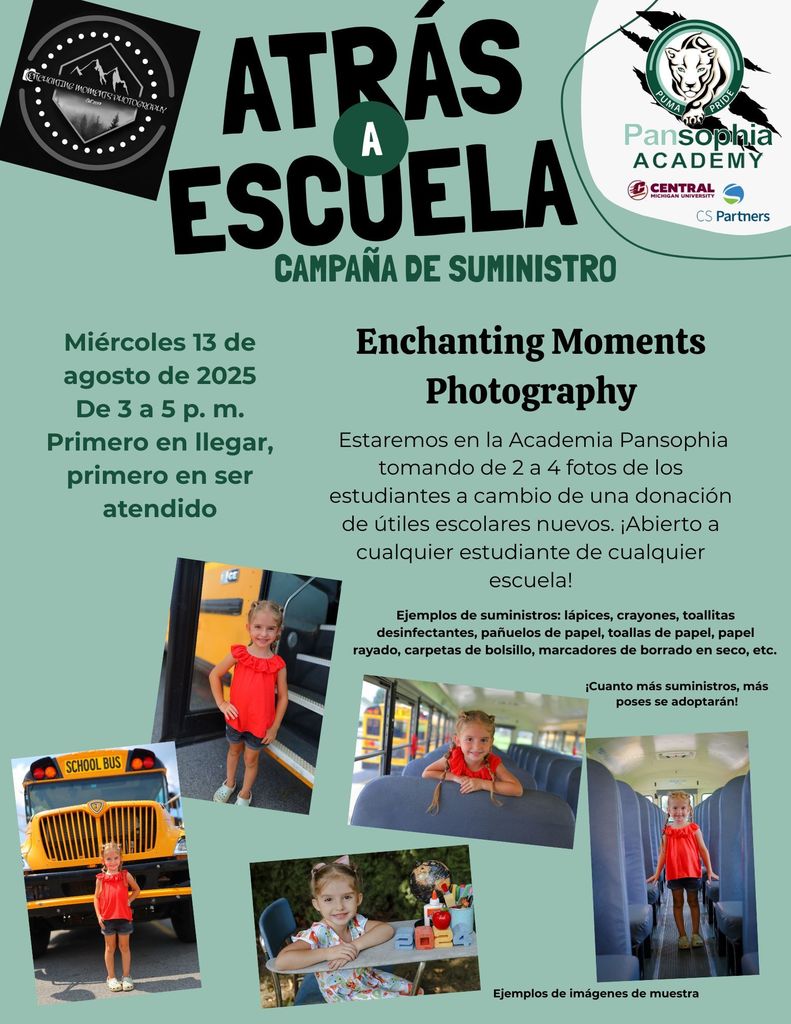 Back to School Flyer Spanish 