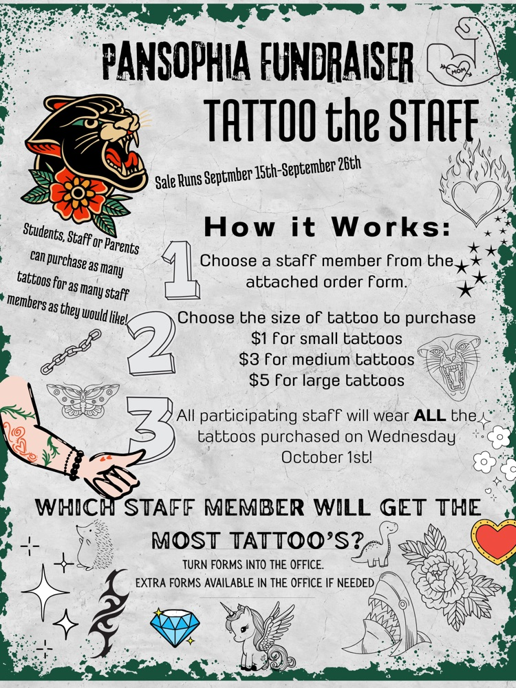 Tattoo the staff flier