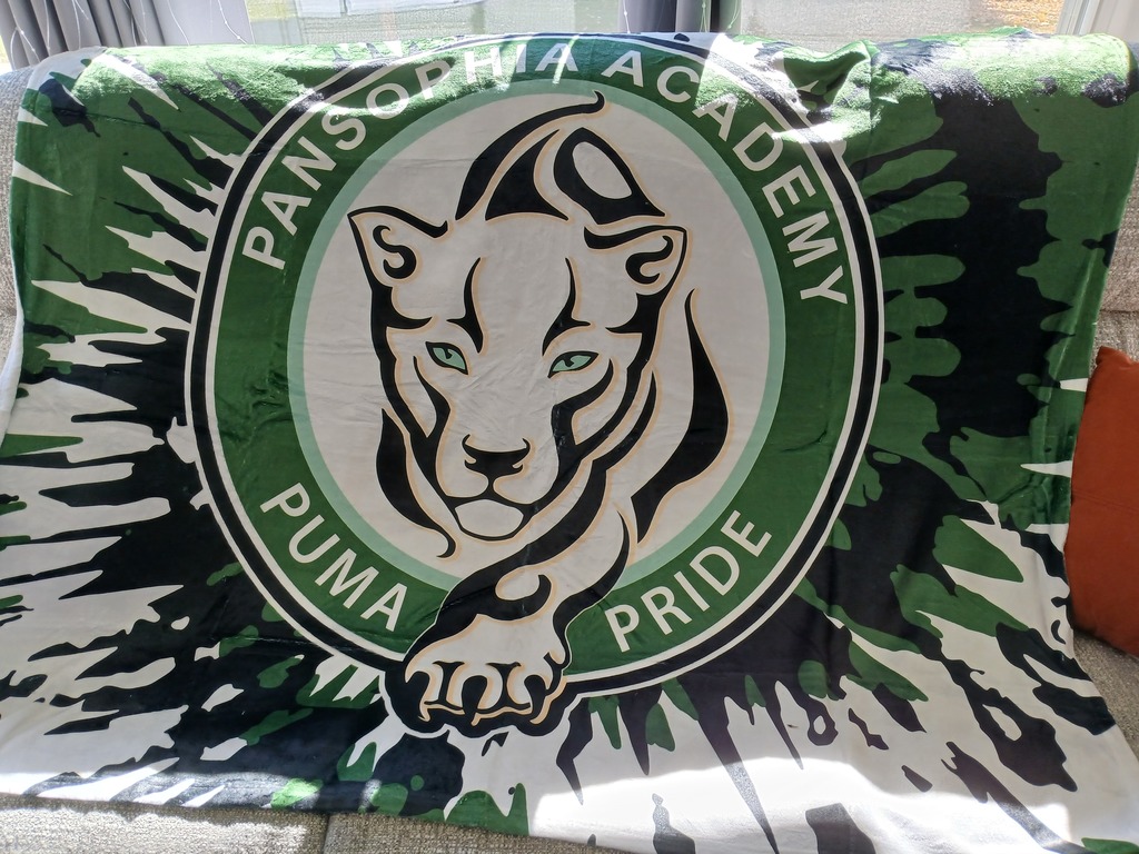 Large, snuggly, custom throw $25