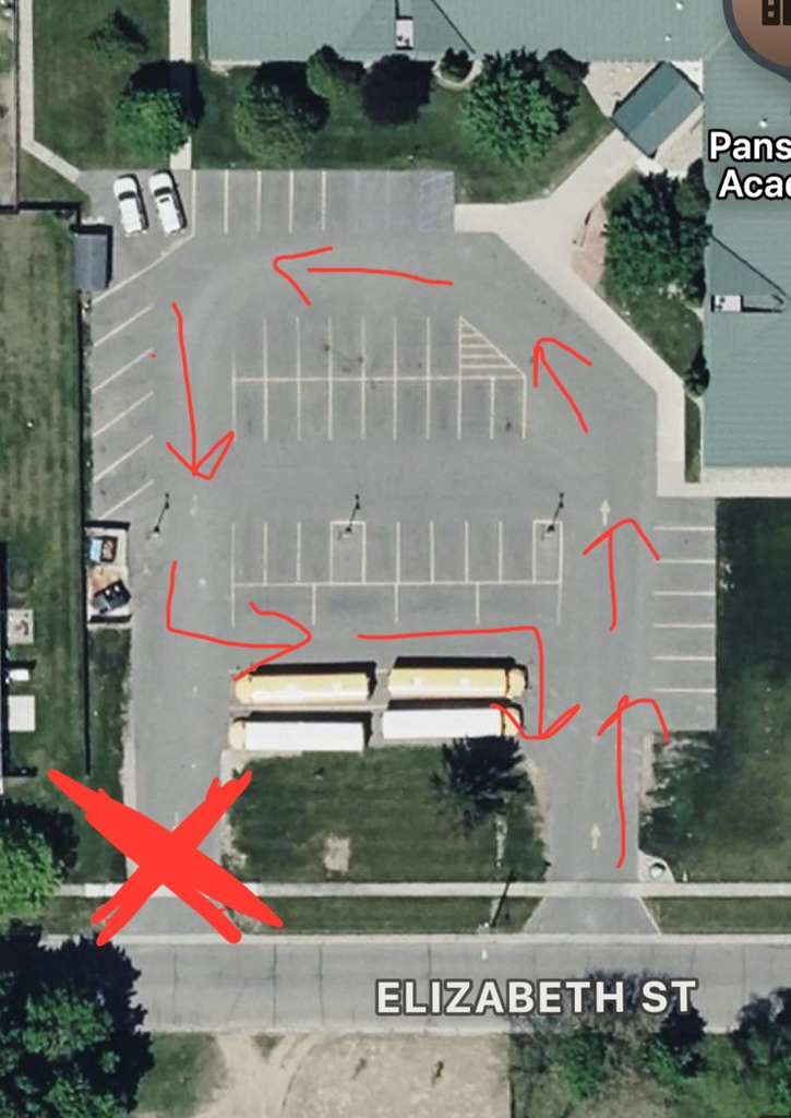 parking lot map