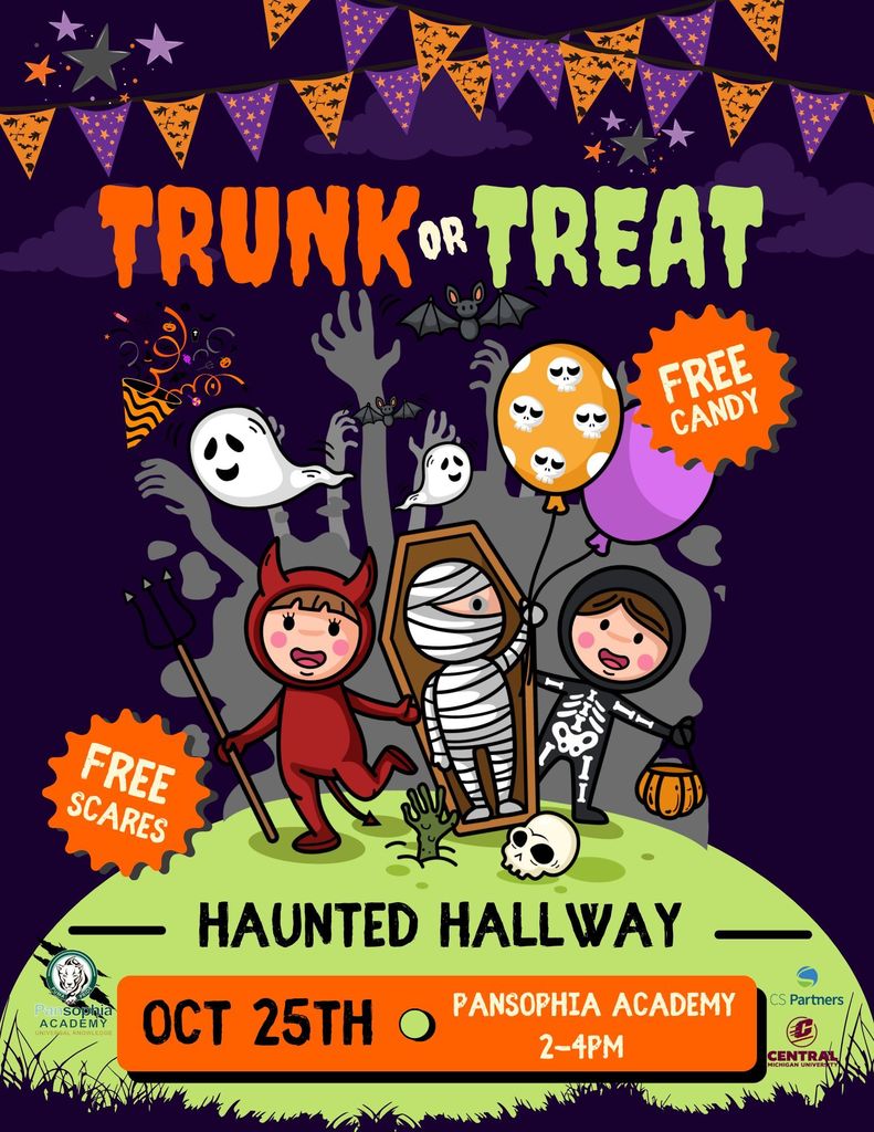 Trunk or Treat 2-4pm