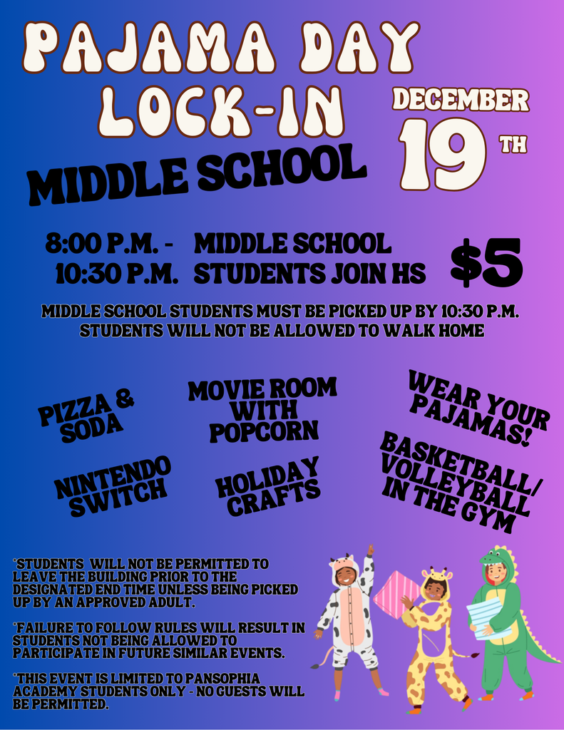 Middle School Lock-In