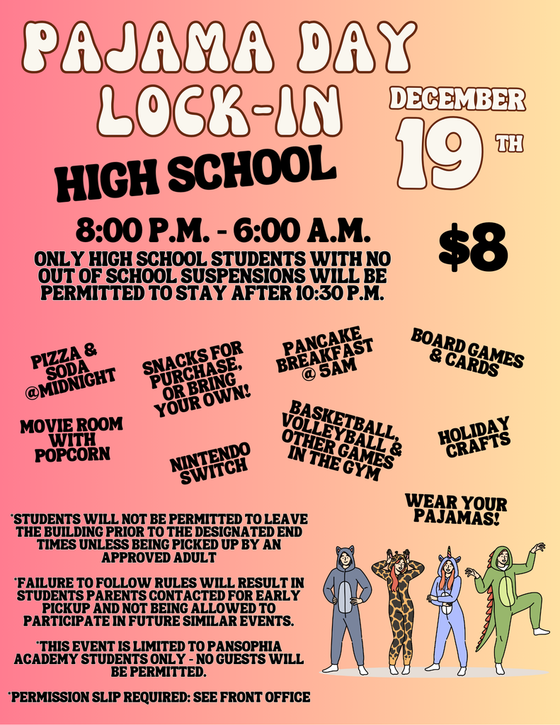 High School Lock-In