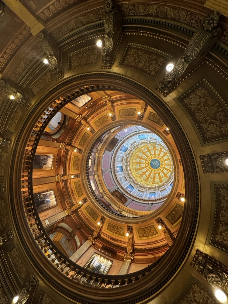 the Capitol cieling