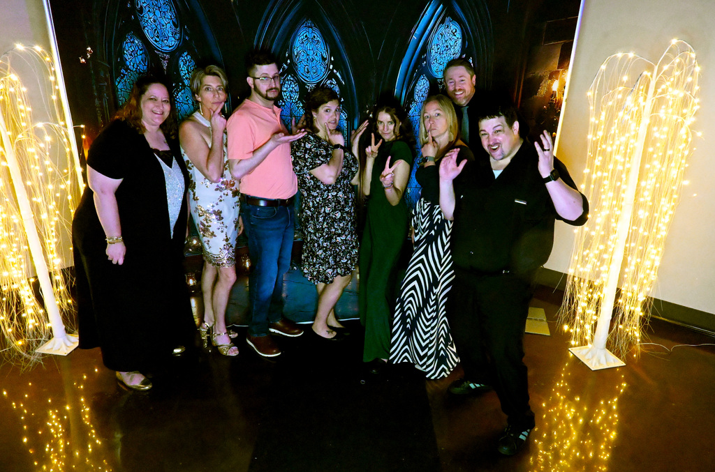 Staff at prom