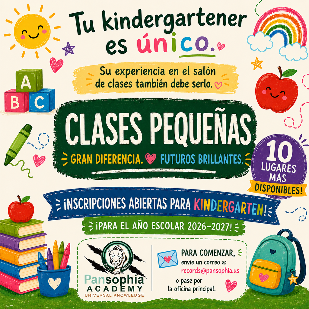 Kindergarten Enrollment Flyer - Spanish