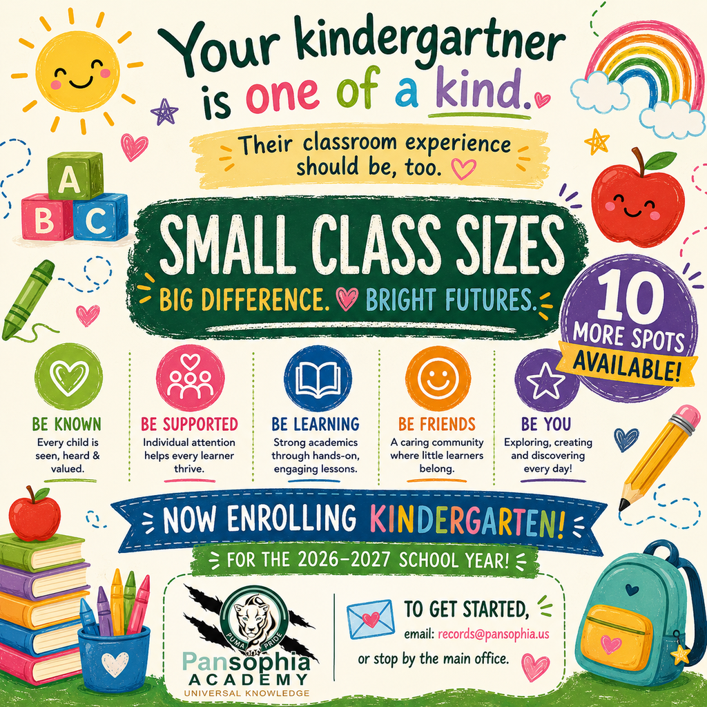 Kindergarten Enrollment Flyer - English