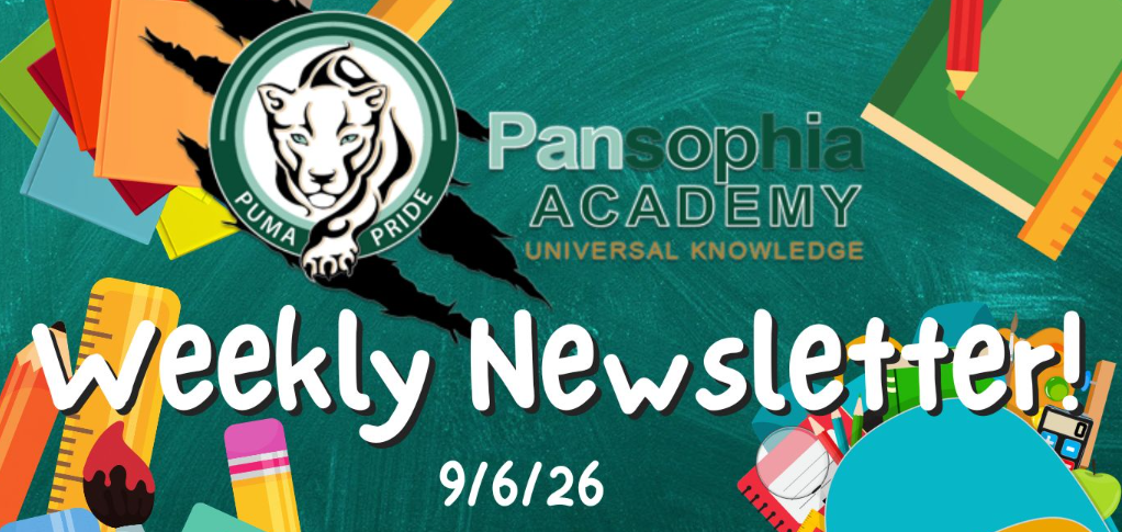 Pansophia Academy Weekly Newsletter 9/6/26