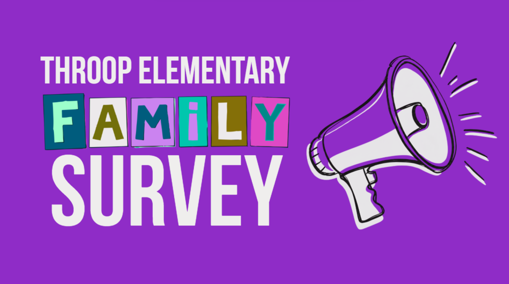 Throop Elementary Family Survey Graphic