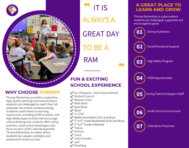 Our School Brochure Page 2