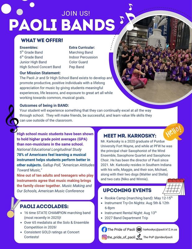 paoli band info