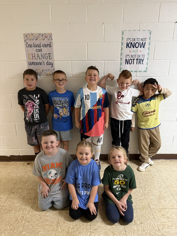 Favorite sports team day! 